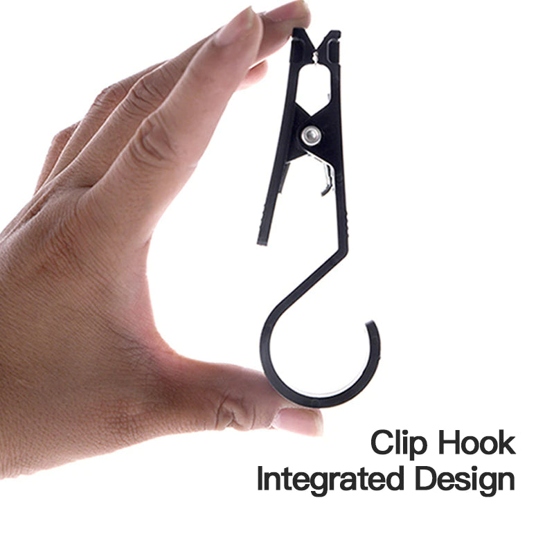 USE THESE AMAZING FIXING CLIPS FOR  CAMPING. YOU CAN NOW HANG YOUR CAMPING TOWELS, CUPS, TABLEWARE, AND MUCH MORE.