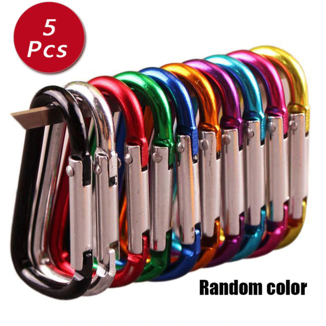 Use these wonderful assorted aluminuim buckles while camping and experience the joy of easy camping !