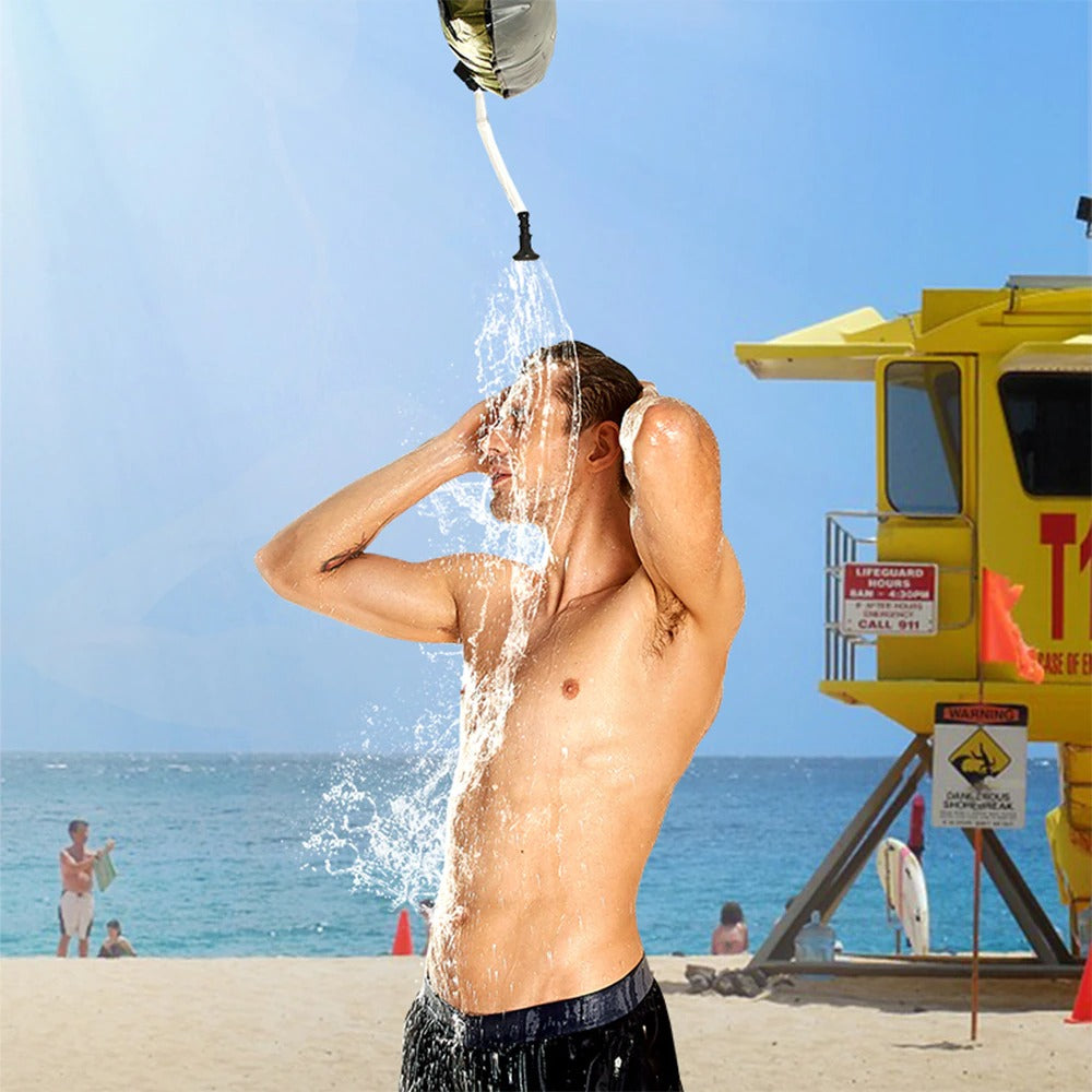 Enjoy Shower in Holidays | Solar Bathing Bag | Energy-Saving Bathing Bag | Moose Moonrace