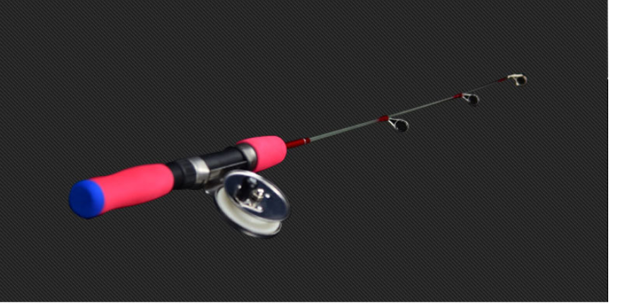 FUN WITH THE ICE FISHING ROD! USE THIS FISHING ROD TO ENJOY ICE FISHING IN  WINTER!