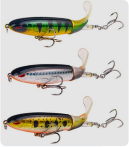 Fishing lures for crappie, trout, bass, carp, ark