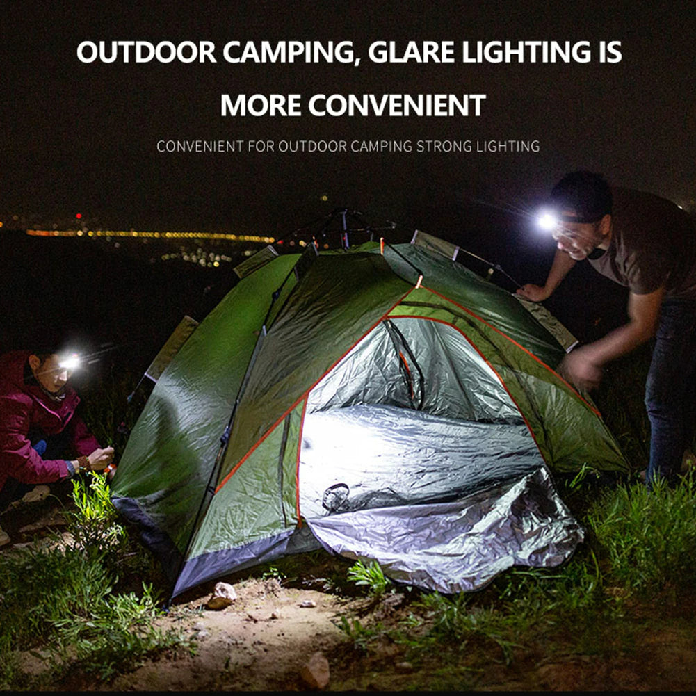 Camping at night can be a little spooky and a bit difficult than daytime. Use this super efficient mini LED headlight to make night camping easy and enjoyable!
