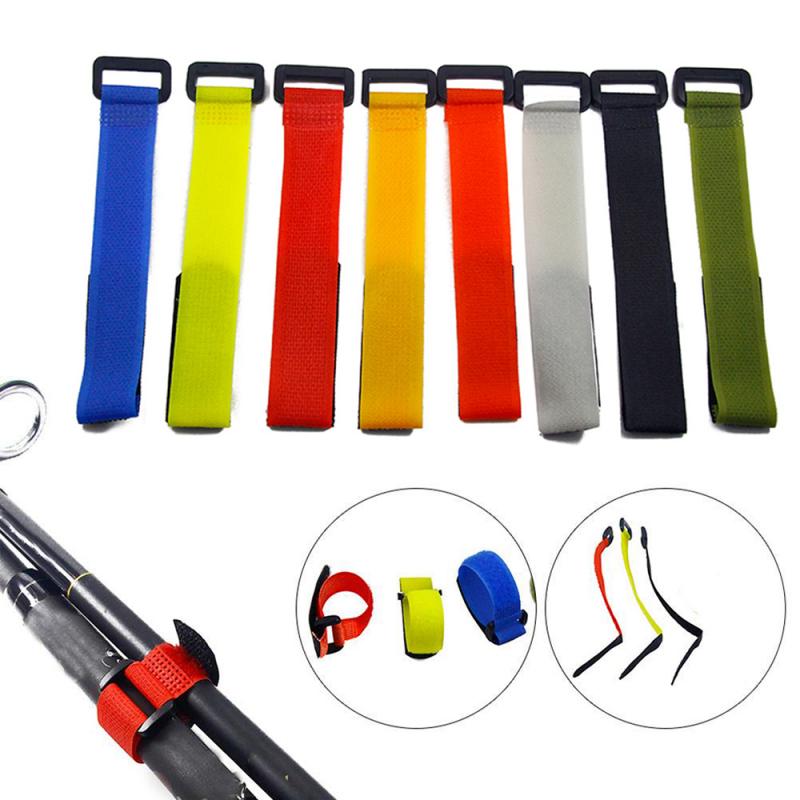 ENJOY FISHING! USE THESE AMAZING VELCRO STRAPS FOR  FISHING AND ORGANIZE YOUR FISHING RODS.
