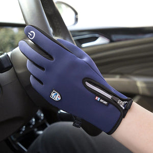 Winter Gloves Warm Waterproof Non-slip Fishing Gloves Motorcycle